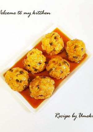 懐かしい給食の味　照り焼き鶏の肉団子-レシピのメイン写真