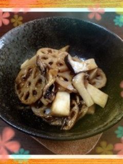レンコンときのこのオイスター炒め-レシピのメイン写真