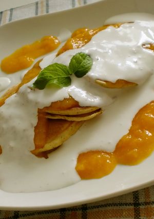みかんのホットケーキ-レシピのメイン写真