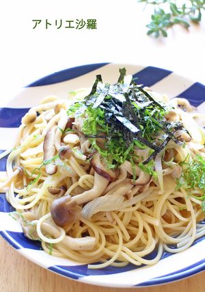 即席10分★和風きのこスパゲティー★-レシピのメイン写真