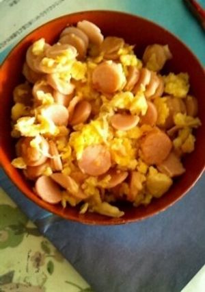 ２月１１日昼飯　【卵味噌】-レシピのメイン写真