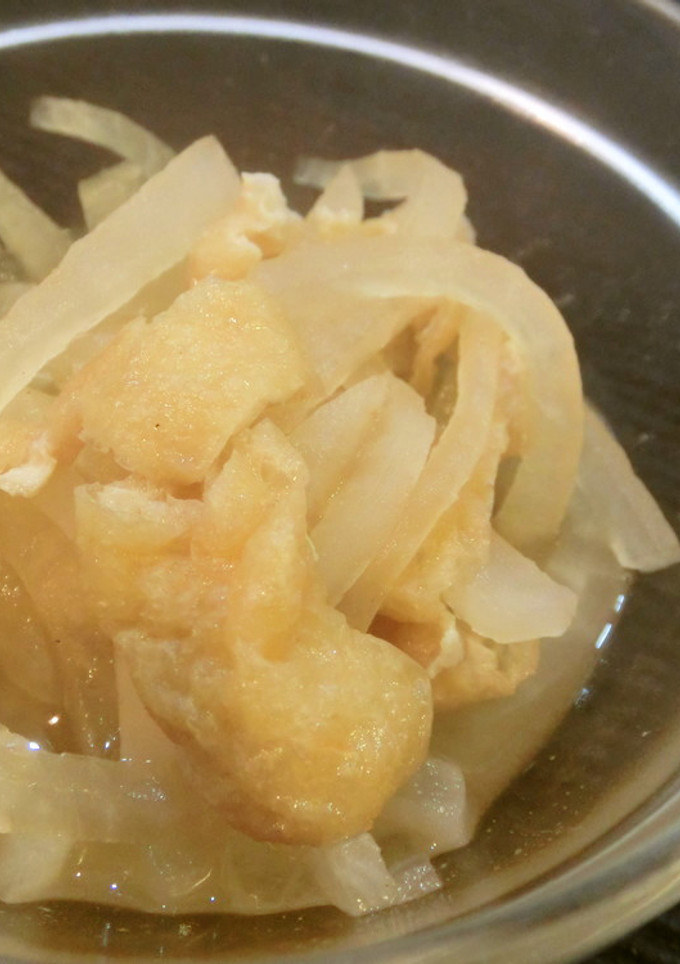 スピードおかず…大根と油揚げのささっと煮-レシピのメイン写真