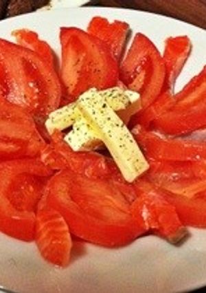 サーモンとトマトのカルパッチョ-レシピのメイン写真
