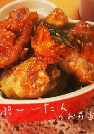 お弁当にも♪豚バラと南瓜の簡単甘酢あえ★-レシピのメイン写真