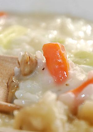 ☆作り置きで 根野菜のとろ～り優しい雑炊-レシピのメイン写真