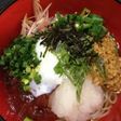 漬けマグロでぶっかけそうめん!