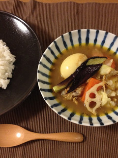 圧力鍋使用 子供も食べられるスープカレー-レシピのメイン写真