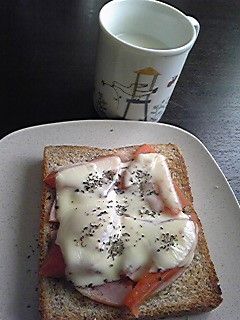 ハム*トマト*チーズトースト-レシピのメイン写真