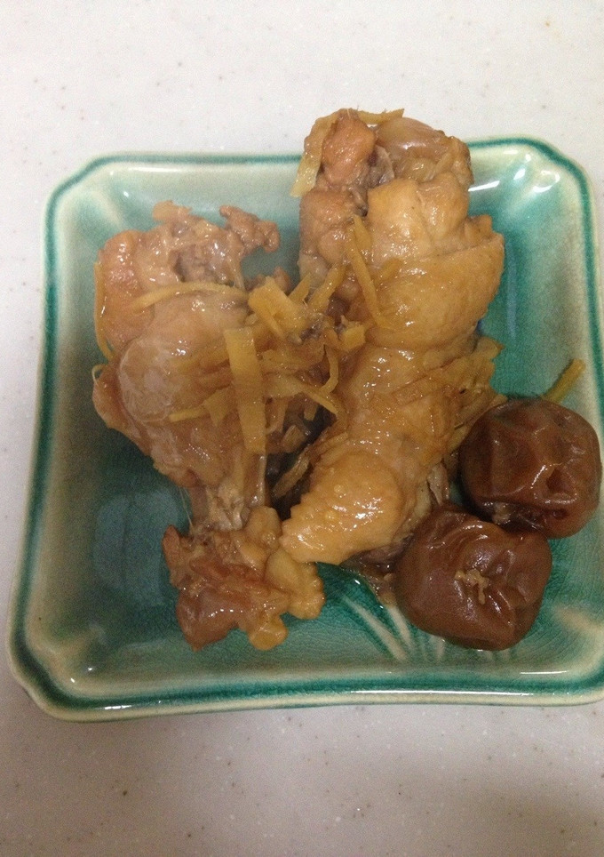 超簡単！＊梅酒の梅＊と手羽のすっぱ煮-レシピのメイン写真