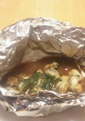 あったかカキのホイル味噌焼き-レシピのメイン写真