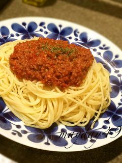♪コトコト煮込むだけで濃厚ミートソース♪-レシピのメイン写真