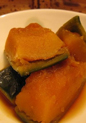 ごまの香りのかぼちゃの煮物-レシピのメイン写真