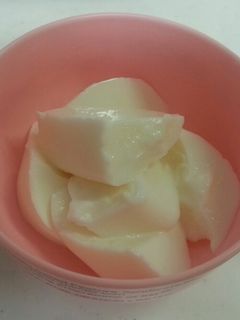 牛乳でおいしい寒天-レシピのメイン写真