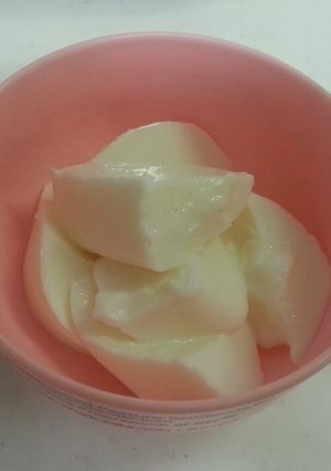 牛乳でおいしい寒天-レシピのメイン写真