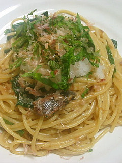 オイルサーデンの和風パスタ-レシピのメイン写真