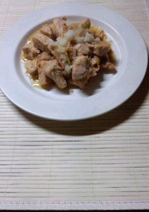 鶏胸漬け焼き☆ごま醤油ガーリックみぞれ風-レシピのメイン写真