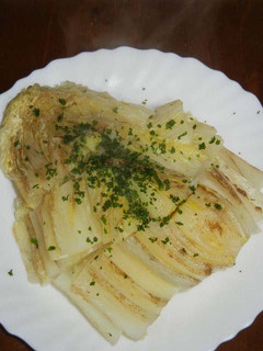 電子レンジで白菜のバター蒸し-レシピのメイン写真