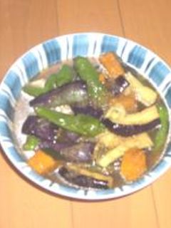 夏野菜の揚げ浸し-レシピのメイン写真