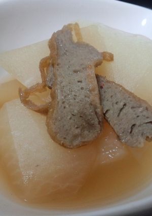 じゃこ天入りあったか大根煮物-レシピのメイン写真