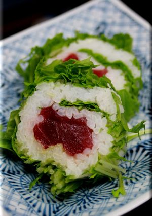 水菜鉄火巻-レシピのメイン写真