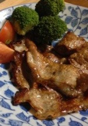 簡単!時短!美味!豚のカリカリ焼き-レシピのメイン写真