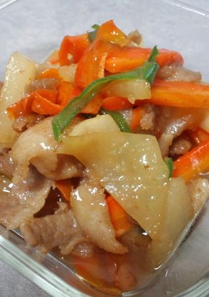 食感が嬉しい大根入り野菜炒め-レシピのメイン写真