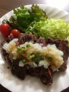 おろしポン酢ステーキ-レシピのメイン写真