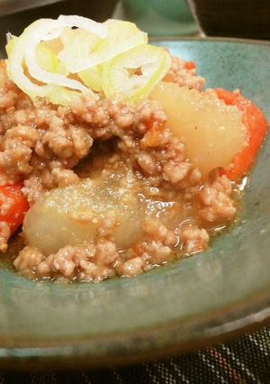 美味しい☆大根と豚肉の味噌煮込み-レシピのメイン写真