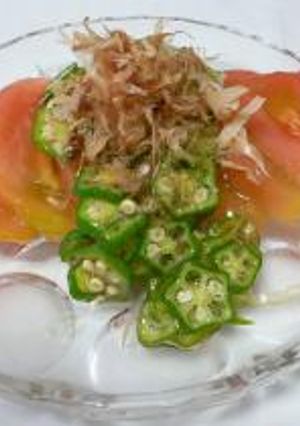 トマトのおくらソース-レシピのメイン写真