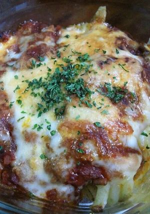 ミートソースのポテトグラタン♬-レシピのメイン写真