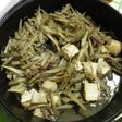 すき焼きアフター 金平ごぼう風