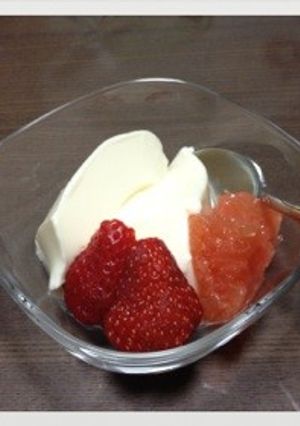 ヨーグルトケーキ-レシピのメイン写真