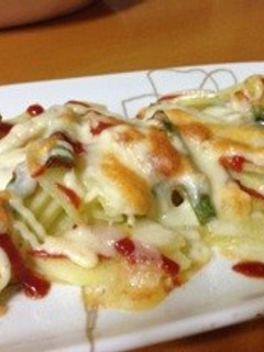 ジャガイモとインゲンのチーズ焼き-レシピのメイン写真