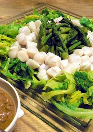 温野菜サラダ　エスニックドレッシングで-レシピのメイン写真
