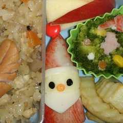 プチサンタ☆キャラ弁-レシピのメイン写真