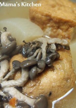 大根とがんもどき・厚揚げの煮もの-レシピのメイン写真