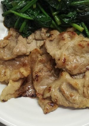 カンタン・豚肉のしょうが焼き-レシピのメイン写真