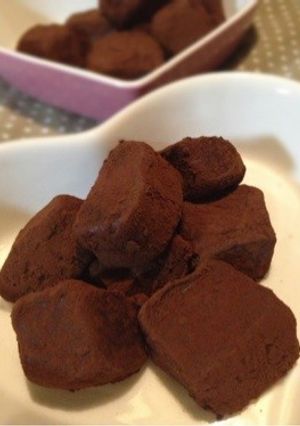 生チョコ風♪簡単♪ミルクチョコ餅-レシピのメイン写真