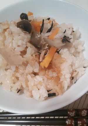 ◇ツナの炊き込み御飯◇-レシピのメイン写真