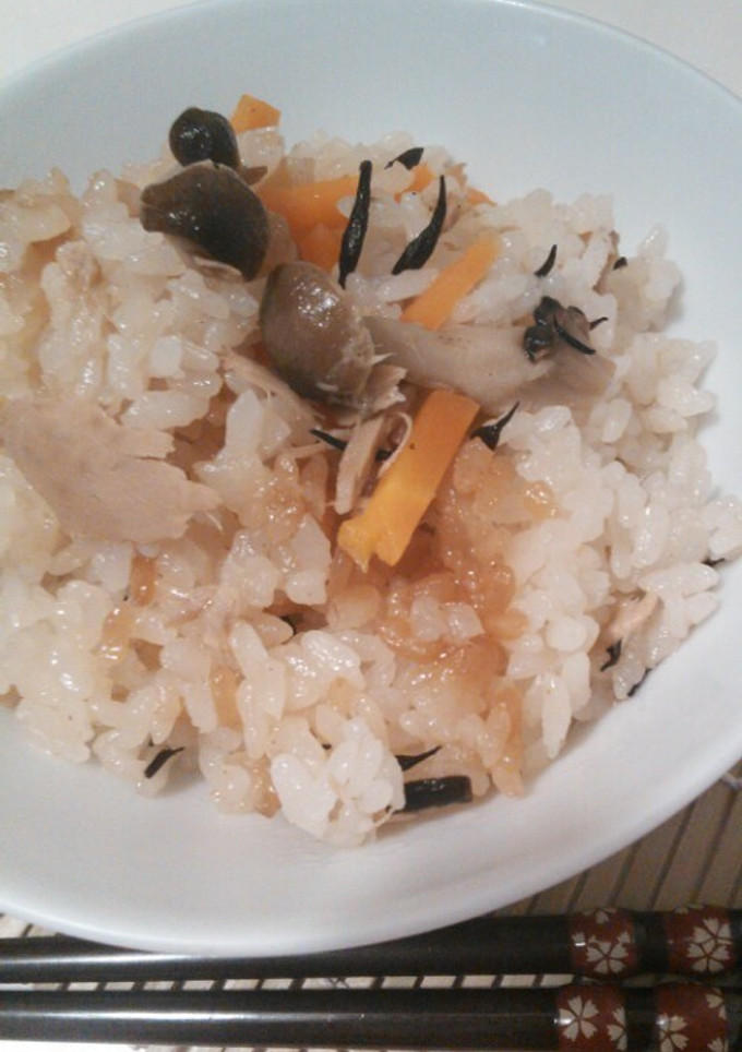 ◇ツナの炊き込み御飯◇-レシピのメイン写真