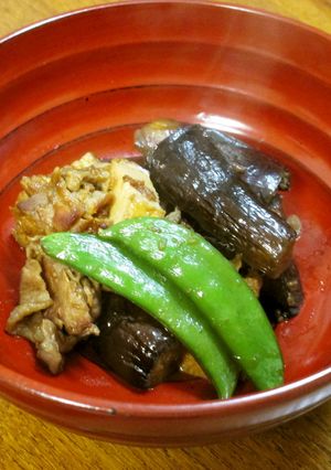 常備菜☆茄子と豚肉のショウガ風味甘辛炒め-レシピのメイン写真