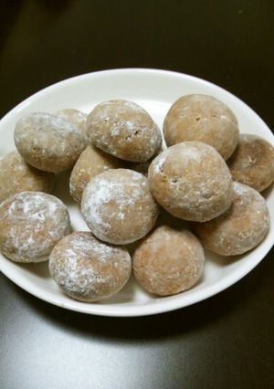 【バター不使用】簡単チョコスノーボール♪-レシピのメイン写真