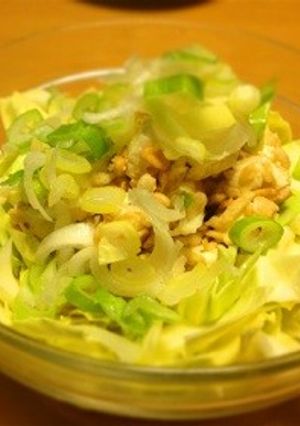 天かすとクリームチーズのサラダ-レシピのメイン写真