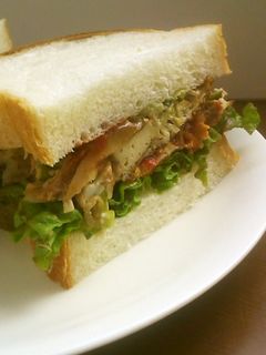 残り鍋ものリメイク サンドイッチ-レシピのメイン写真