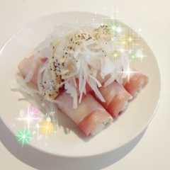 生ハム寿司~バジル風味~-レシピのメイン写真