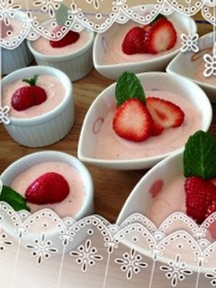 いちごムース❤-レシピのメイン写真