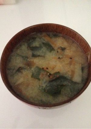 超簡単！お湯注ぐだけ味噌汁-レシピのメイン写真