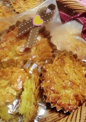 アーモンドキャラメルがけのスイートポテト-レシピのメイン写真