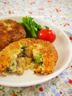 春の味覚✿あさりと菜の花のコロッケ-レシピのメイン写真