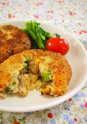 春の味覚✿あさりと菜の花のコロッケ-レシピのメイン写真